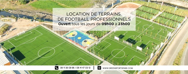 Terrain de foot 5 sur 5 à 400 dhs/heure au lieu de 500 Dhs/heure -…