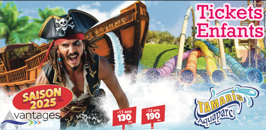 Ticket enfant Tamaris Aquaparc