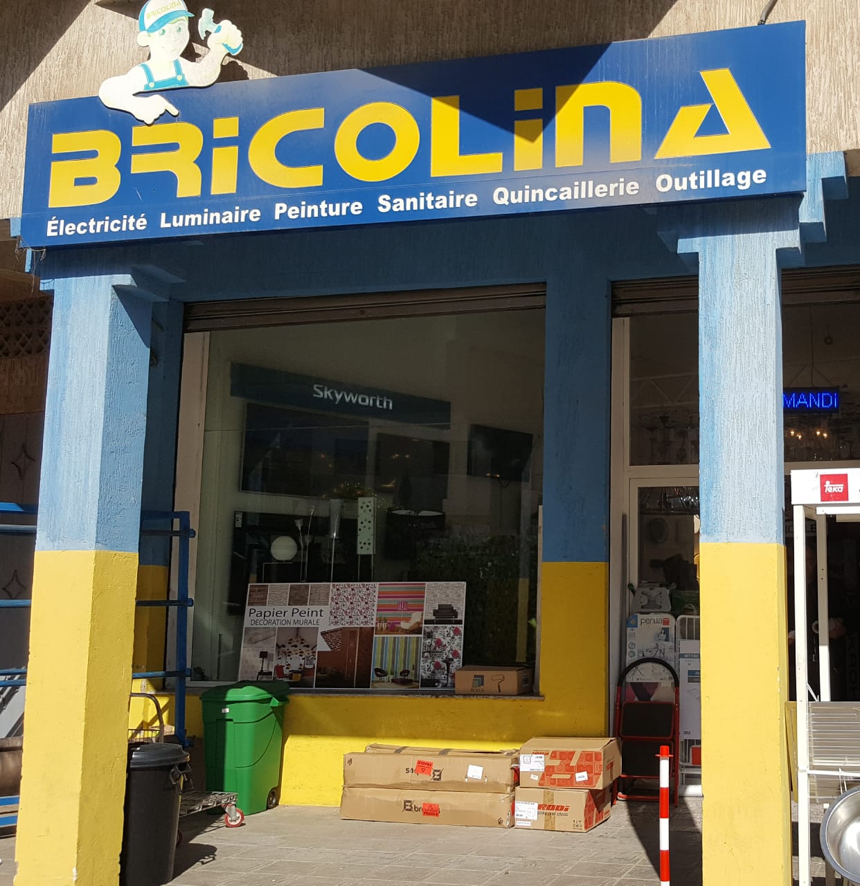 5 % de réduction sur le magasin sauf peinture, cables électriques et chauff